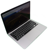 Apple MacBook Pro 13" (2020) Touch Bar M1 Silber 8GB RAM 256GB SSD (Batterie 94% 148 Ladezyklen) QUERTY